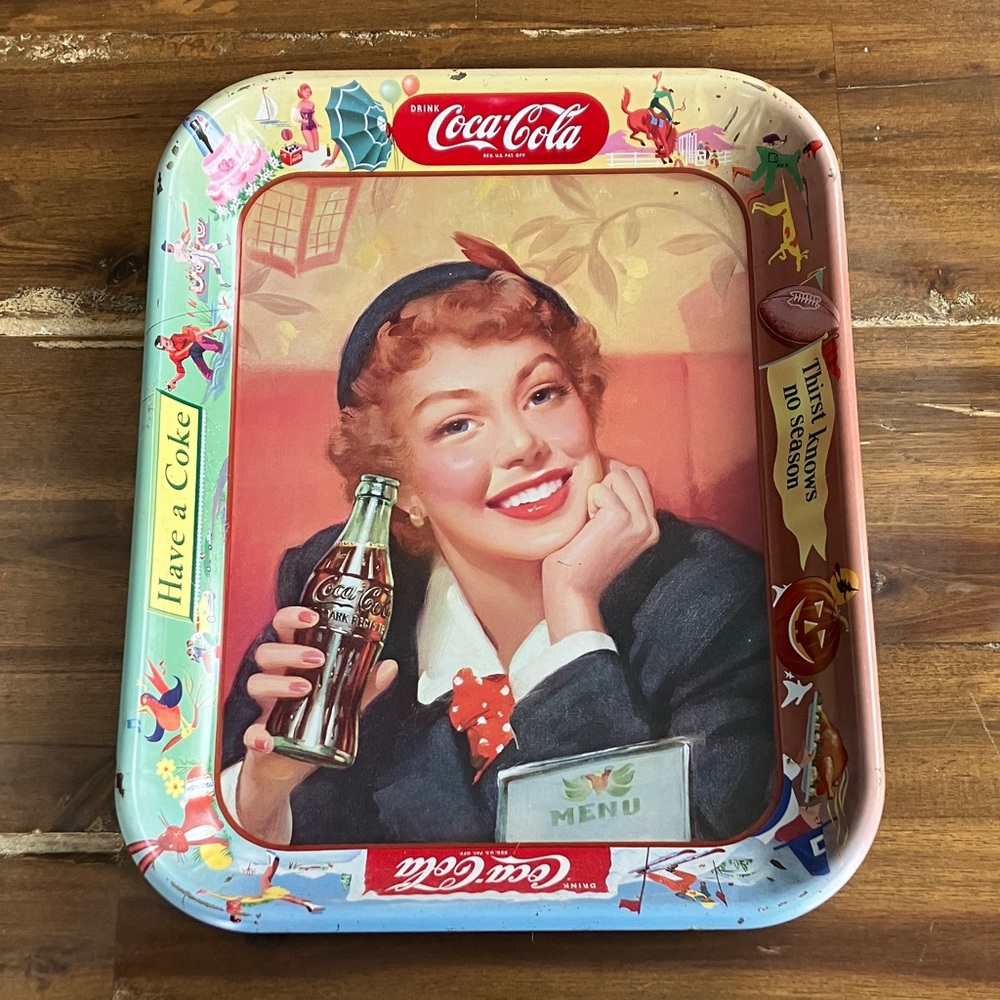Coca-Cola Retro Multicolor Tray